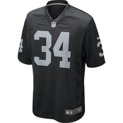 Oakland Raiders Bo Jackson Retired Player Game Jersey - Black 2019