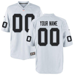 Oakland Raiders Custom Youth Game Jersey 2019