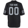 Image of Oakland Raiders Youth Custom Game Jersey - Black 2019