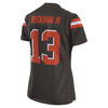 Image of Odell Beckham Jr Cleveland Browns Women's Game Jersey – Brown 2019