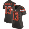 Image of Odell Beckham Jr Cleveland Browns Women's Game Jersey – Brown 2019