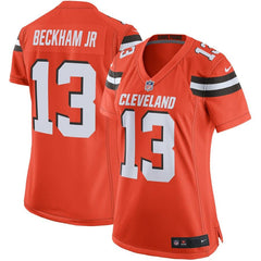 Odell Beckham Jr Cleveland Browns Women's Game Jersey – Orange 2019