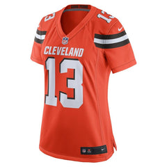 Odell Beckham Jr Cleveland Browns Women's Game Jersey – Orange 2019