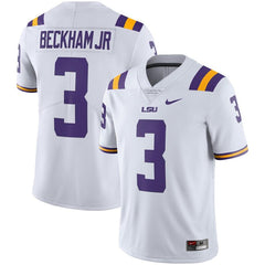 Odell Beckham Jr LSU Tigers Alumni Football Limited Jersey - White 2019