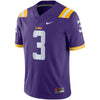 Image of Odell Beckham Jr LSU Tigers Game Jersey – Purple 2019