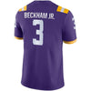 Image of Odell Beckham Jr LSU Tigers Game Jersey – Purple 2019