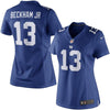 Image of Odell Beckham Jr. New York Giants Women's Limited Jersey - Royal 2019