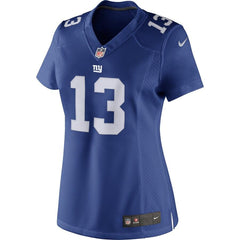 Odell Beckham Jr. New York Giants Women's Limited Jersey - Royal 2019