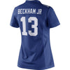 Image of Odell Beckham Jr. New York Giants Women's Limited Jersey - Royal 2019