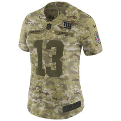 Odell Beckham Jr New York Giants Women's Salute to Service Limited Jersey - Camo 2019