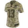 Image of Odell Beckham Jr New York Giants Women's Salute to Service Limited Jersey - Camo 2019