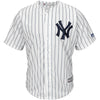 Image of Odell Beckham Jr New York Yankees Majestic x MLB Crossover Cool Base Player Jersey - White 2019