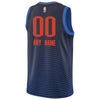 Image of Oklahoma City Thunder Custom Swingman Jersey Navy - Statement Edition 2019