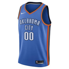 Oklahoma City Thunder Swingman Custom Jersey Blue - Icon Edition 2019