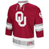 Image of Oklahoma Sooners Colosseum Athletic Machine Hockey Sweater Jersey – Crimson 2019