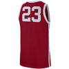 Image of Oklahoma Sooners Jordan Brand College Replica Basketball Jersey – Crimson 2019