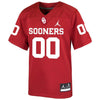 Image of Oklahoma Sooners Jordan Brand Youth Custom Replica Jersey – Crimson 2019