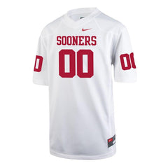 Oklahoma Sooners Youth Custom Replica Jersey - White 2019