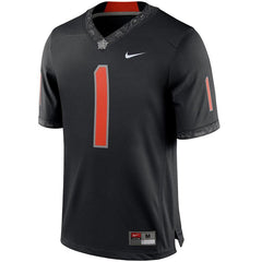 Oklahoma State Cowboys Game Football Jersey – Black 2019