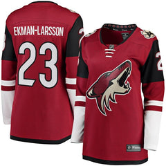 Oliver Ekman-Larsson Arizona Coyotes Women's Home Breakaway Player Jersey - Maroon 2019