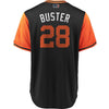 Image of Buster Posey "Buster" San Francisco Giants Majestic Players' Weekend Cool Base Jersey – Black/Orange 2019