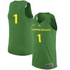 Image of Oregon Ducks College Replica Basketball Jersey – Apple Green 2019