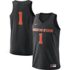 Image of Oregon State Beavers College Replica Basketball Jersey – Black 2019