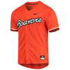 Image of Oregon State Beavers Vapor Untouchable Elite Full-Button Replica Baseball Jersey - Orange 2019
