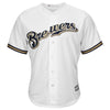 Image of Orlando Arcia Milwaukee Brewers Majestic Cool Base Home Player Jersey - White 2019