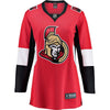 Image of Ottawa Senators Women's Breakaway Home Blank Jersey - Red 2019