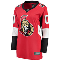 Ottawa Senators Women's Home Breakaway Custom Jersey - Red 2019