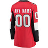 Image of Ottawa Senators Women's Home Breakaway Custom Jersey - Red 2019