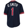 Image of Ozzie Smith St. Louis Cardinals Mitchell &amp; Ness Youth Cooperstown Collection Mesh Batting Practice Jersey – Navy 2019