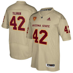 Pat Tillman Arizona State Sun Devils  Special Games Jersey – Tan 2019