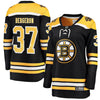 Image of Patrice Bergeron Boston Bruins Women's Home Breakaway Player Jersey - Black 2019