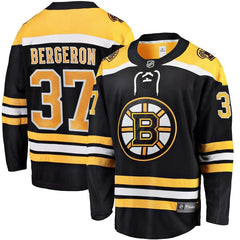 Patrice Bergeron Boston Bruins Youth Home Breakaway Player Jersey - Black 2019