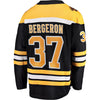 Image of Patrice Bergeron Boston Bruins Youth Home Breakaway Player Jersey - Black 2019