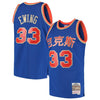 Image of Patrick Ewing New York Knicks Mitchell &amp; Ness 2019 Chinese New Year Swingman Throwback Jersey – Royal 2019