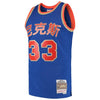 Image of Patrick Ewing New York Knicks Mitchell &amp; Ness 2019 Chinese New Year Swingman Throwback Jersey – Royal 2019