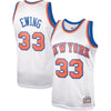 Image of Patrick Ewing New York Knicks Mitchell &amp; Ness Hardwood Classics Platinum Swingman Jersey 2019