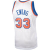 Image of Patrick Ewing New York Knicks Mitchell &amp; Ness Hardwood Classics Platinum Swingman Jersey 2019