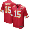 Image of Patrick Mahomes Kansas City Chiefs Youth Game Jersey - Red 2019