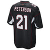 Image of Patrick Peterson Arizona Cardinals Youth Alternate Game Jersey - Black 2019