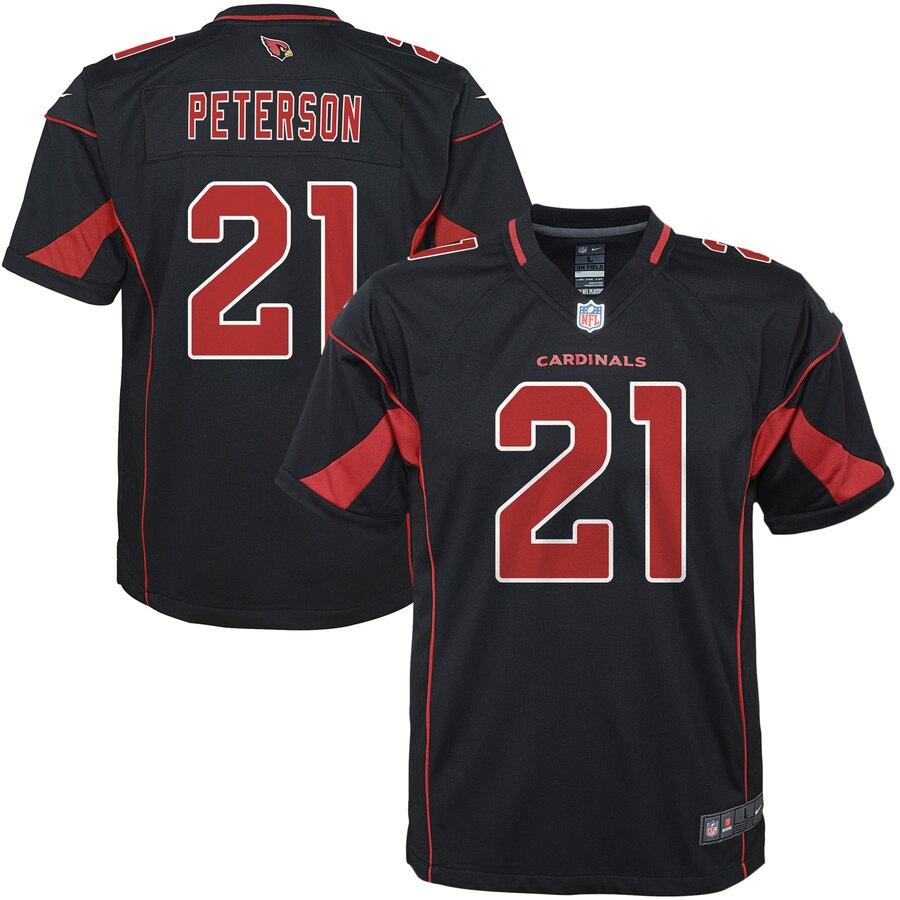 Patrick Peterson Arizona Cardinals Youth Color Rush Game Jersey - Black 2019