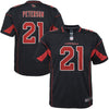 Image of Patrick Peterson Arizona Cardinals Youth Color Rush Game Jersey - Black 2019