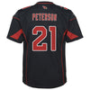Image of Patrick Peterson Arizona Cardinals Youth Color Rush Game Jersey - Black 2019