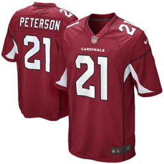Patrick Peterson Arizona Cardinals Youth Team Color Game Jersey - Cardinal 2019