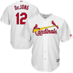 Paul DeJong St. Louis Cardinals Majestic Home Cool Base Player Jersey - White 2019