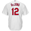 Image of Paul DeJong St. Louis Cardinals Majestic Home Cool Base Player Jersey - White 2019