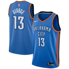 Paul George Oklahoma City Thunder Swingman Jersey - Icon Edition – Blue 2019